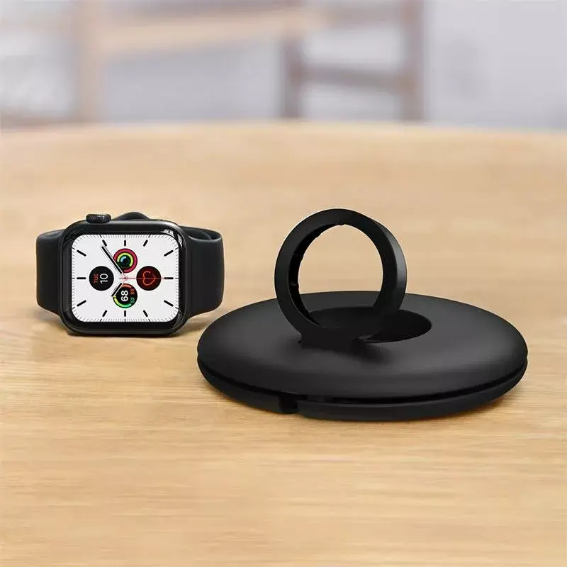 Baseus'i korraldaja Apple Watchi laadijale ACSLH-01 – must, alus magnetilisele laadimiskettale