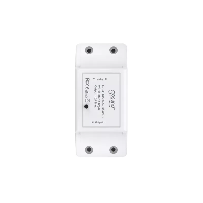 Nutipistik Gosund SW3 — Wi‑Fi 2,4 GHz, juhtmevaba nutipistik, valge