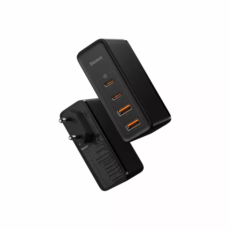 Laadija Baseus GaN2 4 pordiga kiirlaadija 100W