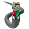 USB 2.0 andmekaabel Baseus Jelly Lightning to USB-A 1,2 m, must