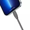 USB 2.0 andmekaabel Baseus Jelly Lightning to USB-A 1,2 m, must