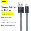 Baseus Dynamic 2m hall Lightning–USB A kaabel