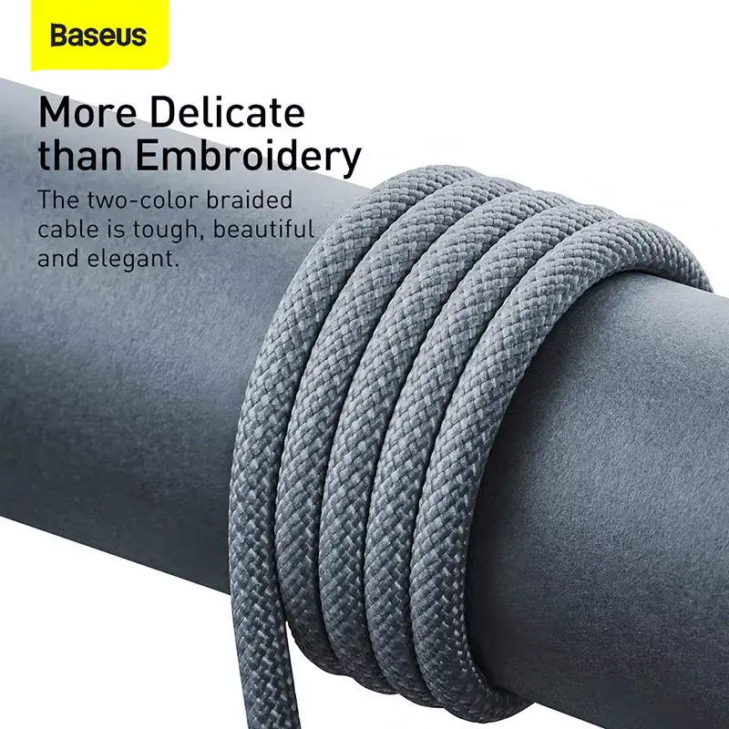 Baseus Dynamic 2m hall Lightning–USB A kaabel