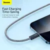 Baseus Dynamic 2m hall Lightning–USB A kaabel