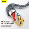 Baseus Dynamic 2m hall Lightning–USB A kaabel