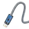 Baseus Dynamic 2m hall Lightning–USB A kaabel