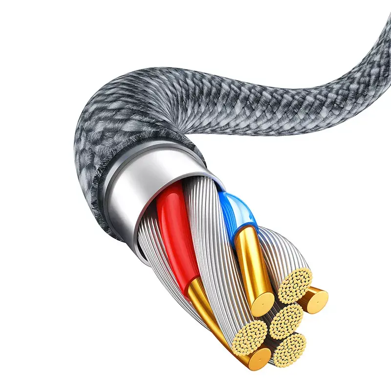Baseus Dynamic 2m hall Lightning–USB A kaabel
