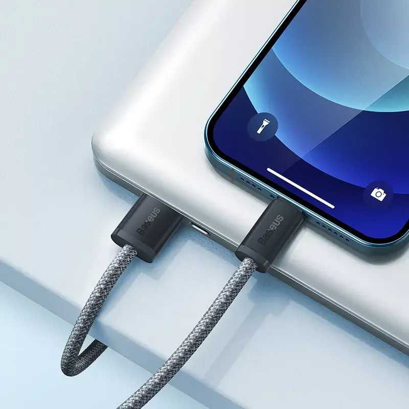 Baseus Dynamic 2m hall Lightning–USB A kaabel