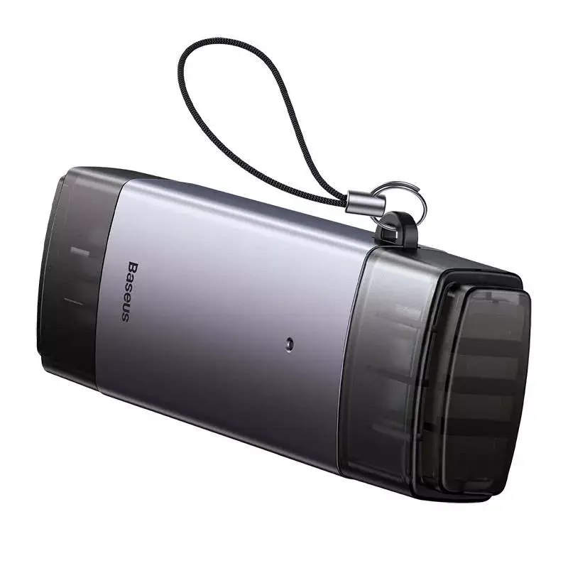 Kaardilugeja Baseus mälukaardilugeja Lite seeria WKQX060113 USB ja USB-C tugi