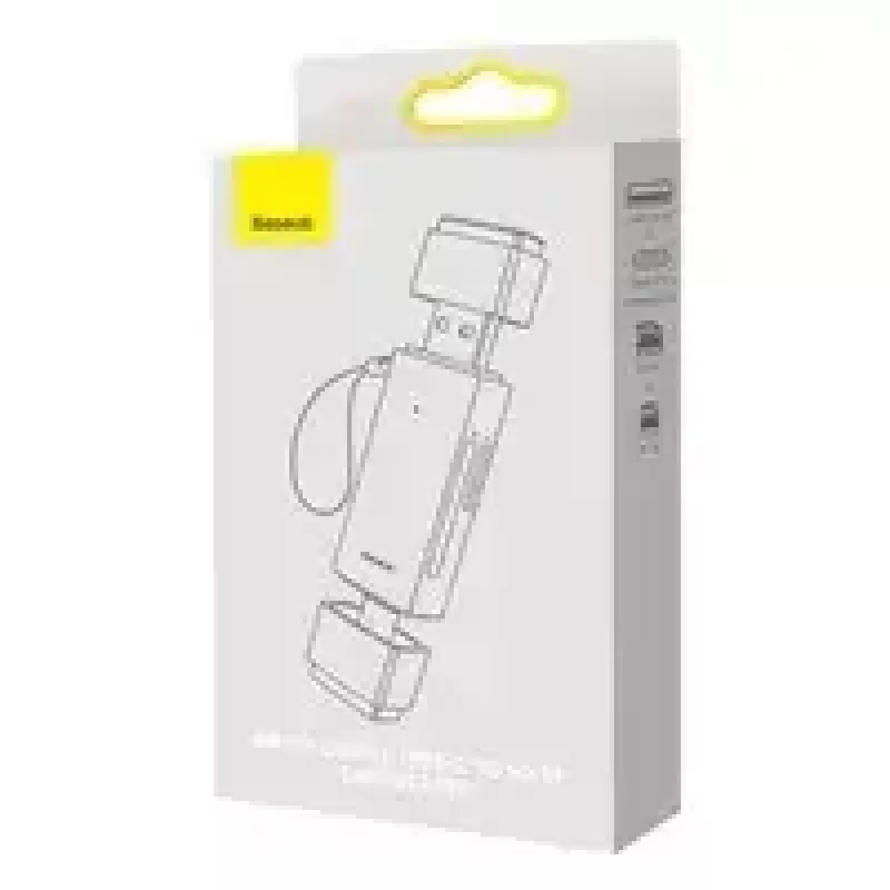 Kaardilugeja Baseus mälukaardilugeja Lite seeria WKQX060113 USB ja USB-C tugi