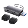 Kaardilugeja Baseus mälukaardilugeja Lite seeria WKQX060113 USB ja USB-C tugi