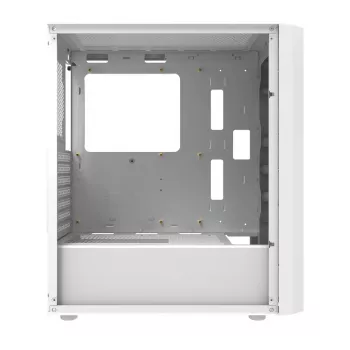 Arvutikorpus Darkflash DK351 Valge Midi Torn, Micro ATX/ATX/ITX, karastatud klaas, valge, 200×390×450 mm