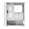 Arvutikorpus Darkflash DK351 Valge Midi Torn, Micro ATX/ATX/ITX, karastatud klaas, valge, 200×390×450 mm