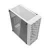 Arvutikorpus Darkflash DK351 Valge Midi Torn, Micro ATX/ATX/ITX, karastatud klaas, valge, 200×390×450 mm