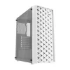 Arvutikorpus Darkflash DK351 Valge Midi Torn, Micro ATX/ATX/ITX, karastatud klaas, valge, 200×390×450 mm