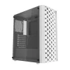 Arvutikorpus Darkflash DK351 Valge Midi Torn, Micro ATX/ATX/ITX, karastatud klaas, valge, 200×390×450 mm