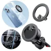 Autohoidik Joyroom JR-ZS294 2-in-1 Magnetiline Alusega — Must