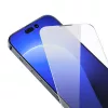 Karastatud klaasist ekraanikaitse Baseus Crystal iPhone 14 Pro-le 0,3 mm, tolmukindel, 2 tk