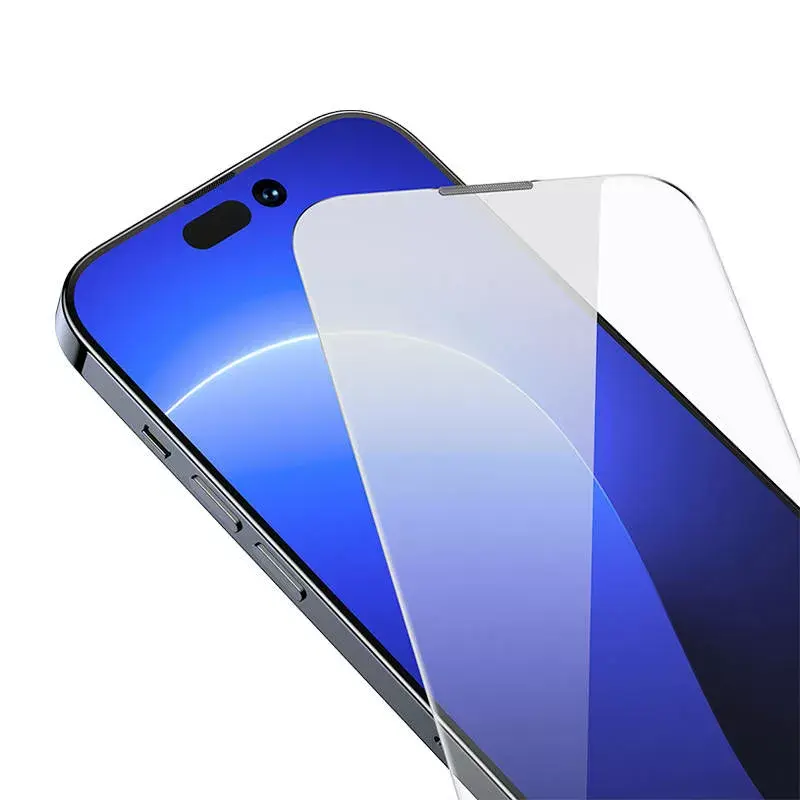 Karastatud klaasist ekraanikaitse Baseus Crystal iPhone 14 Pro-le 0,3 mm, tolmukindel, 2 tk