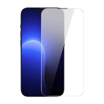 Karastatud klaasist ekraanikaitse Baseus Crystal iPhone 14 Pro-le 0,3 mm, tolmukindel, 2 tk
