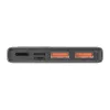 Baseus power bank Adaman Metal, Li-Ion 10000mAh, 2xUSB, USB-C, Lightning, MicroUSB 22,5 W (must)