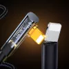 USB-A nurk-Lightning kaabel Joyroom S-UL012A6 1,2 m, must