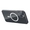 Baseus Magnetic Crystal Clear läbipaistev telefoniümbris iPhone 13-le koos karastatud klaasist ekraanikaitsega