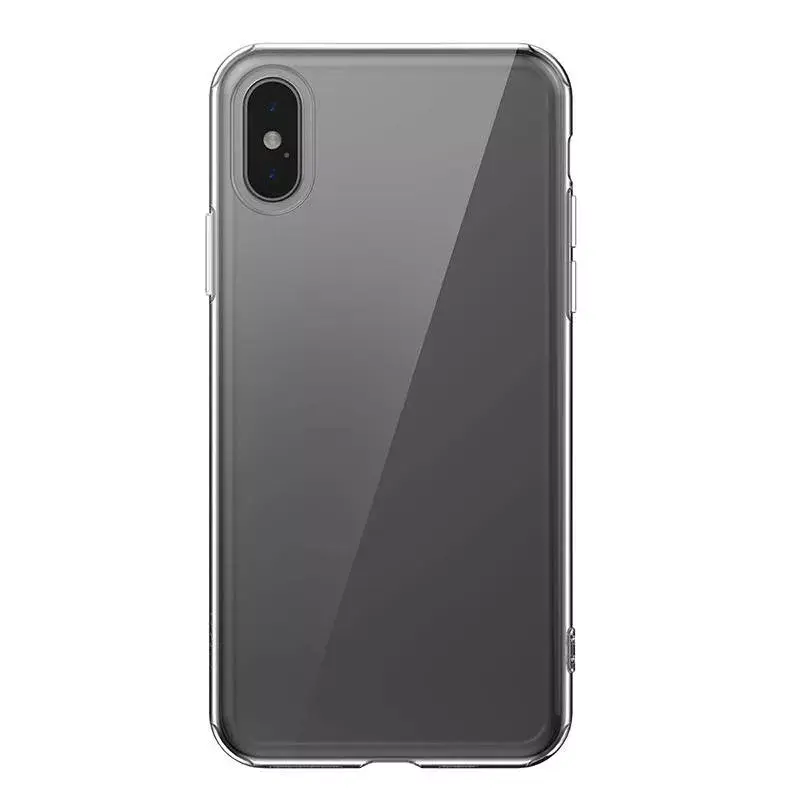 Läbipaistev õhuke kerge ümbris Baseus iPhone XS Max jaoks — läbipaistev kaitsev telefoniümbris