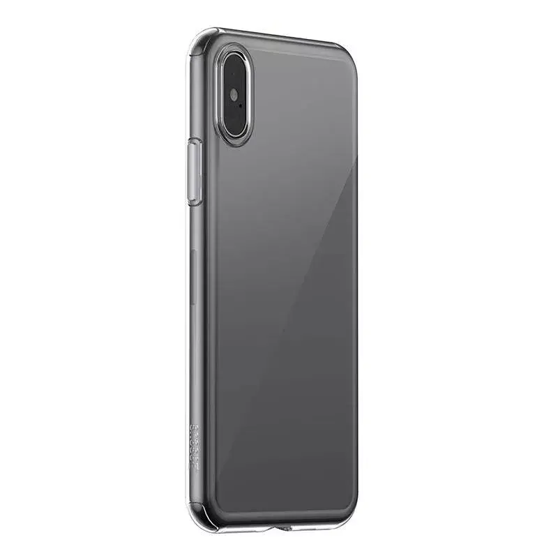 Läbipaistev õhuke kerge ümbris Baseus iPhone XS Max jaoks — läbipaistev kaitsev telefoniümbris