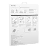 Karastatud klaasist ekraanikaitse Baseus Crystal Huawei MatePad Pro 11-le, paksus 0,3 mm