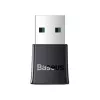 Baseus BA07 Mini Bluetooth-adapter arvutile, USB 5.3 juhtmevaba Bluetooth-dongelvastuvõtja - Must