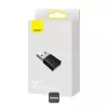 Baseus BA07 Mini Bluetooth-adapter arvutile, USB 5.3 juhtmevaba Bluetooth-dongelvastuvõtja - Must