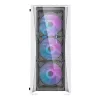 Darkflash DK352 Plus arvutikorpus ATX must ja valge