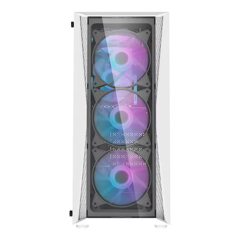 Darkflash DK352 Plus arvutikorpus ATX must ja valge