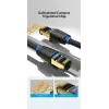 Ethernet patch-kaabel Vention Cat.8 S/FTP 1 m Must RJ-45 Gold-plated