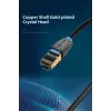 Võrgukaabel Vention Cat.8 SFTP paigalduskaabel RJ-45 8m Must