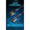Võrgukaabel Vention Cat.8 SFTP paigalduskaabel RJ-45 8m Must