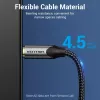 Optiline helikaabel Vention 3 m TOSLINK isane-isasele, hall, nailonkate, kullatud kontaktid