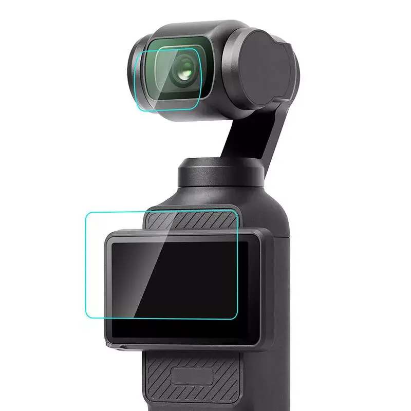 Karastatud klaasist objektiivi- ja ekraanikaitse Puluz DJI OSMO Pocket 3-le PU950T