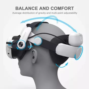 Peapael akupakiga BOBOVR M3 Pro Oculus Quest 3 jaoks