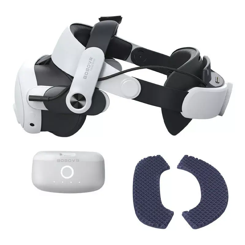 Peapael akupakiga BOBOVR M3 Pro Oculus Quest 3 jaoks