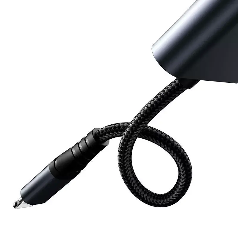 2-in-1 heliadapter Joyroom SY-L01 Lightning pistikuga 3,5 mm pesasse + Lightning, must