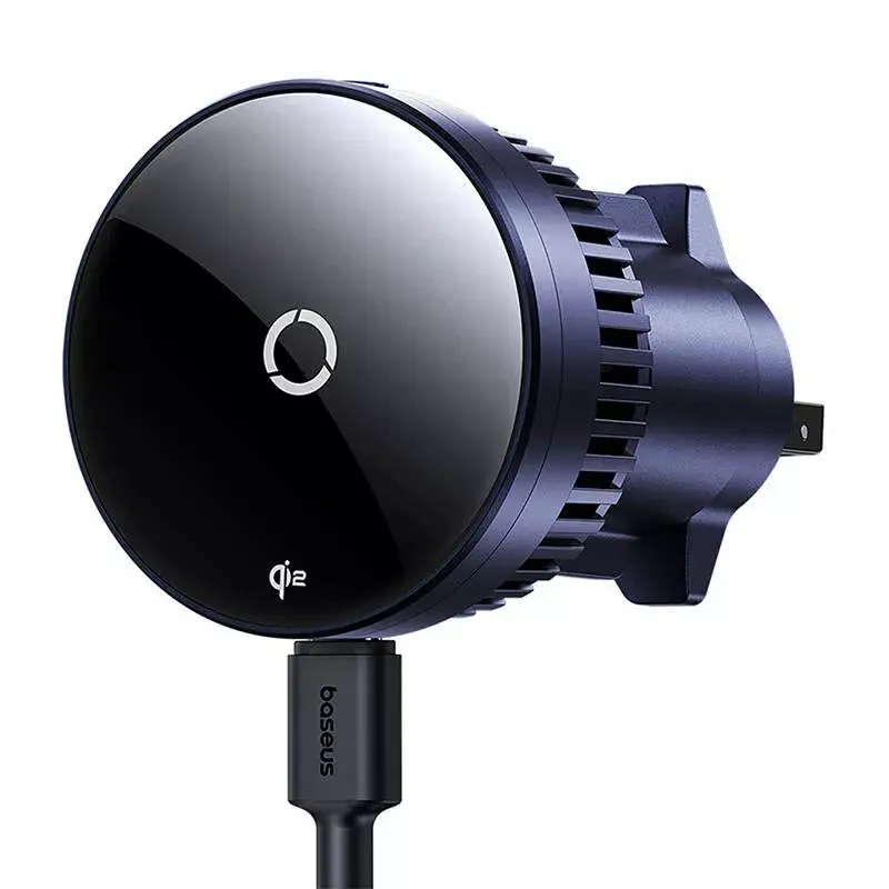 Autohoidik Baseus MagPro C40164100121-01 15W Qi2.0 must – magnetiline juhtmevaba laadija Qi2.0-ühilduvatele telefonidele