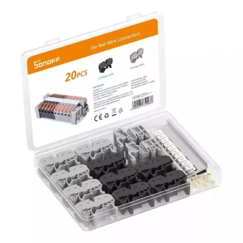 DIN-liistu juhtmepistik Sonoff 211 20 tk komplekt