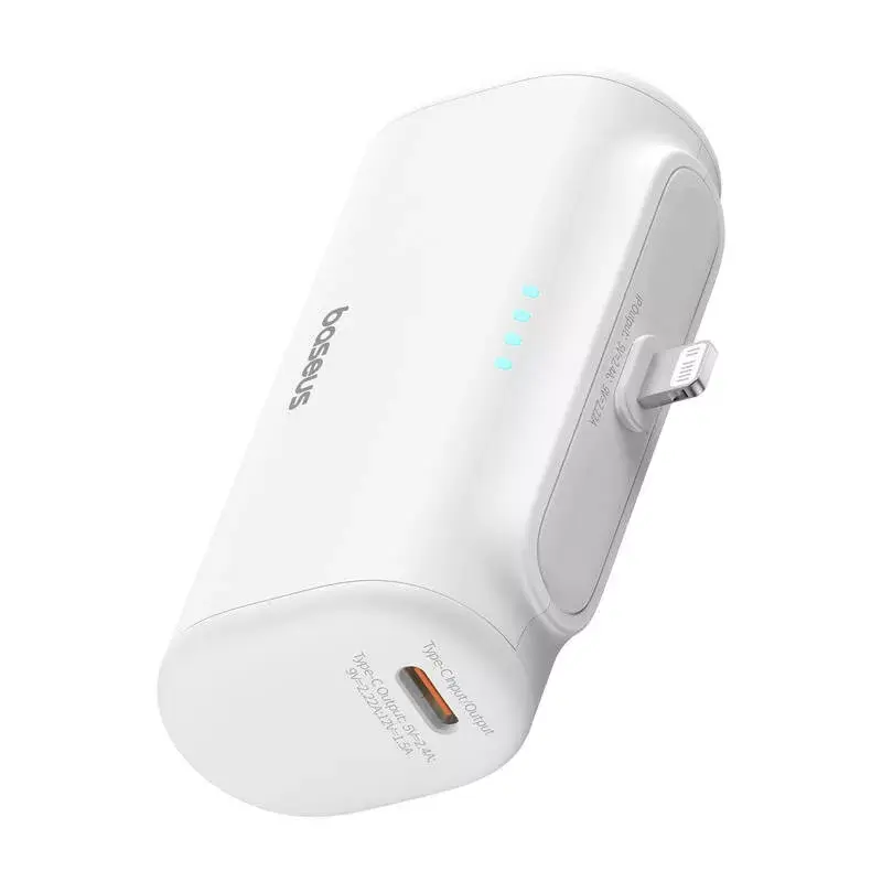 Akupank OS-Baseus Compact IP 5000mAh 20W (valge)