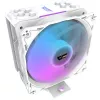 Õhujahuti Darkflash Z4 Pro Mist Valge — 120 mm ventilaator, hüdrauliline laager, 200 W TDP, toetab AM5/AM4/LGA1700/1200/115x