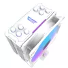 Õhujahuti Darkflash Z4 Pro Mist Valge — 120 mm ventilaator, hüdrauliline laager, 200 W TDP, toetab AM5/AM4/LGA1700/1200/115x