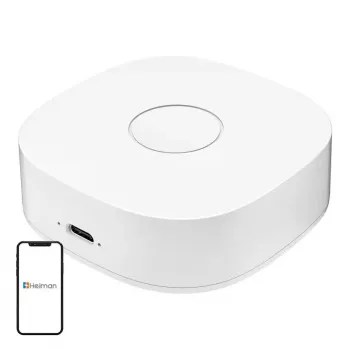 Nutikodu võrgulüüs HEIMAN WS2GW-R WiFi juhtmevaba ühendus, mudel WS2GW-R