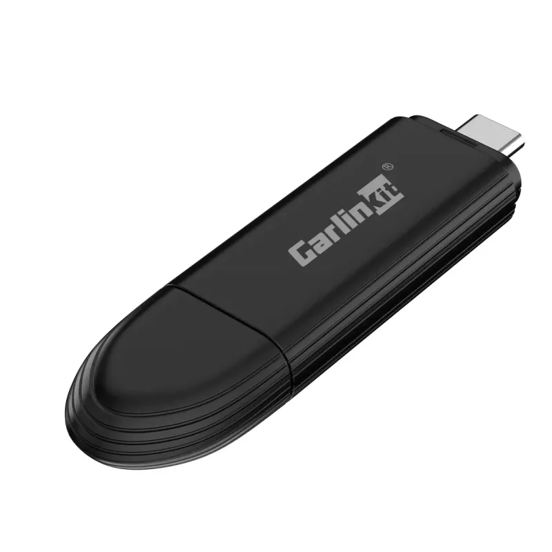 Carlinkit Auto Meediavastuvõtja MINI PRO — must, 81,3×21×10,5 mm