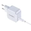 USB-C toiteadapter CHOETECH PD8007 45W EL valge – USB‑C PD 45W